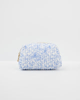 Bunny Blues Small Quilted Makeup Bag