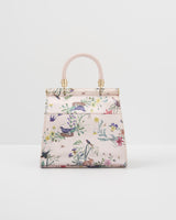 Running Bunny Mini Top Handle Tote