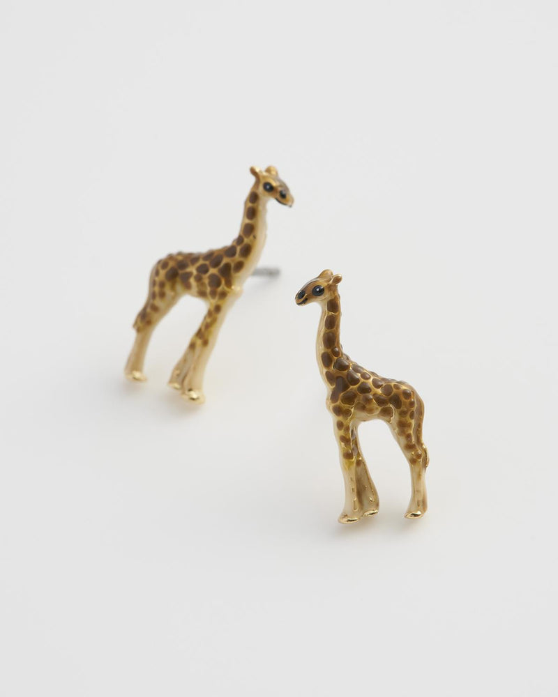 Giraffe Stud Earrings