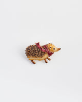 Cosy Hedgehog Charm Brooch