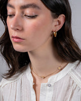 Daisy Hoop Earrings