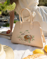 Henrietta Tote Bag Embroidered Cygnet