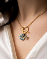 Butterfly & Flower Necklace