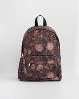 Deco Blooms Large Black Backpack