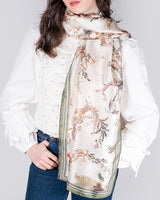 Wonderland Toile Silky Scarf