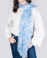 Bunny Blues Lightweight Scarf