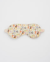 Catherine Rowe Pet Portraits Margarita Green Sleep Mask