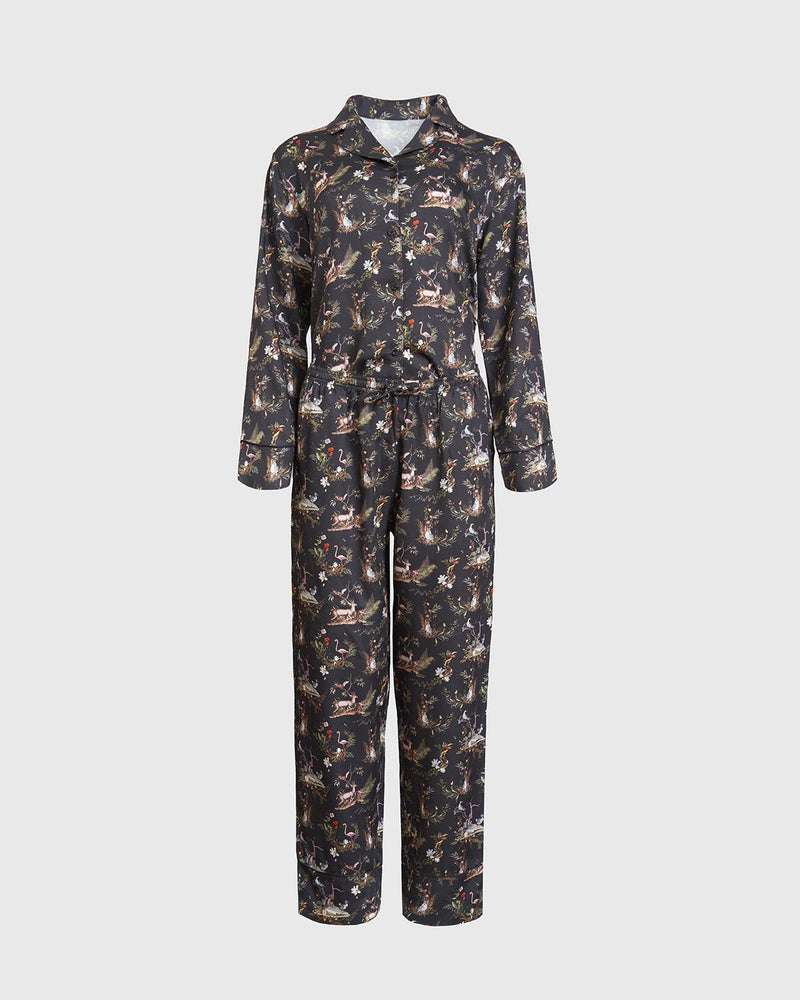 Wonderland Black Pyjamas