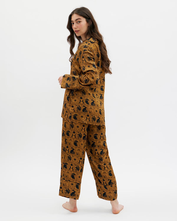 Jessica Roux Tarot Tales Pyjamas - Bronze Gold
