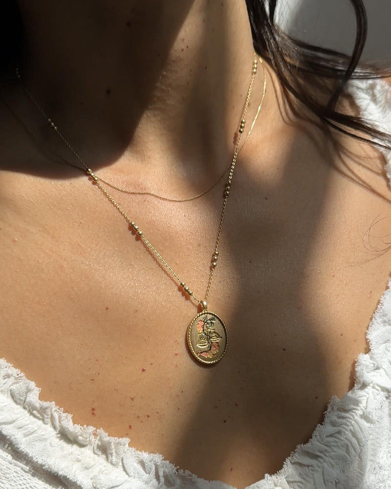 Libra Zodiac Necklace