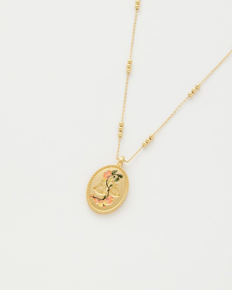 Libra Zodiac Necklace