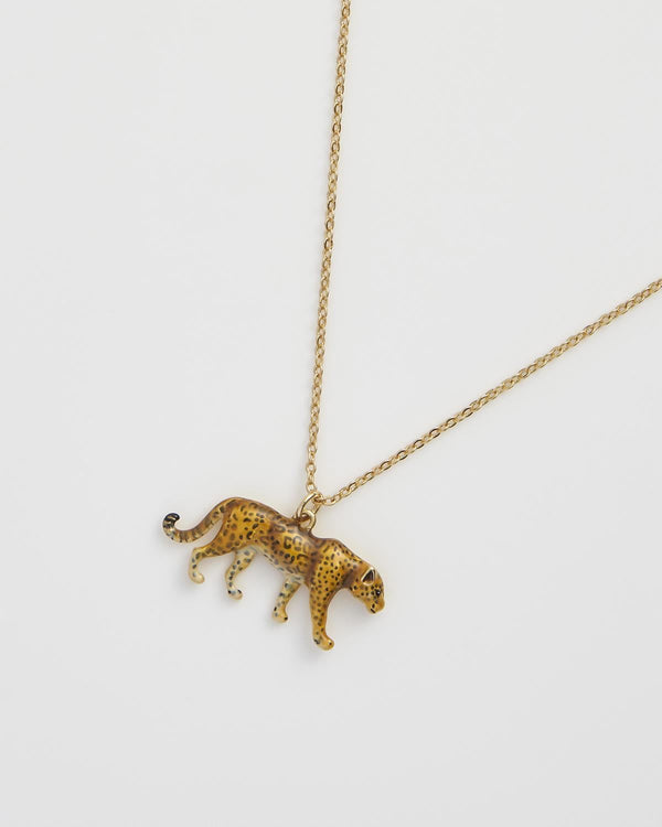 Leopard Pendant Necklace