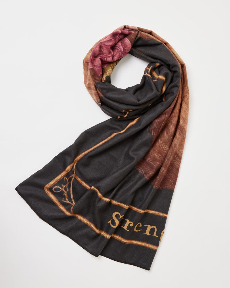 Jessica Roux Strength Tarot Tales Blanket Scarf