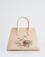 Henrietta Tote Bag Embroidered Cygnet