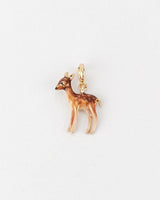 Enamel Fawn Charm