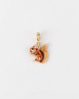 Enamel Squirrel Charm